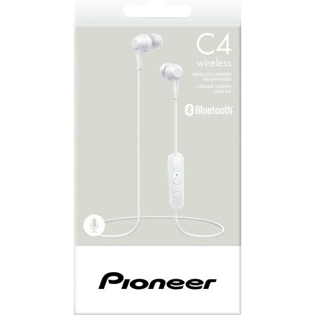 Pioneer SE-C4BT-W Auriculares Inalámbricos Intrauditivos Blancos